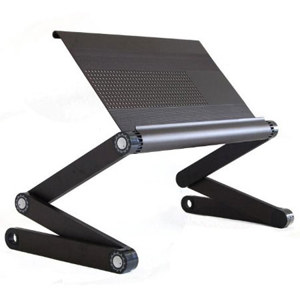 Uncaged Ergonomics Workez Executive Adjustable Laptop Stand WEE-BLACK