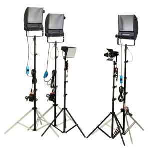 Cool-Lux LK2346  Quartz Halogen Studio Kit without Case 