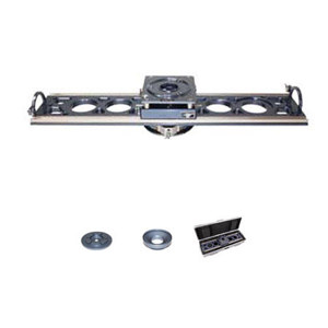  Cineped 3.5' Rotational Camera Slider, Up to 120lbs Load Capacity, 32" Camera Travel - Bundle with  Case For Camera Slider,  100 MM Adapter,  150 MM Aadapter 