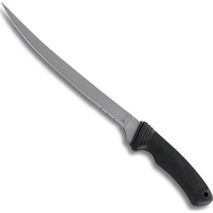  CRKT Kommer Big Eddy II Fillet Knife with Combo Edge, 9.25" Blade Length, Glass Filled Nylon Sheath 