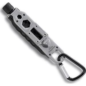  CRKT Get-A-Way Driver Tool Kit with Screwdriver LED Light Carabiner 