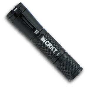  CRKT Williams Personal Defense LED Flashlight with Alkaline AA Battery, 100 Lumens 