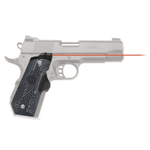  Crimson Trace LG-906 Master Series G10 Black/Grey Lasergrips Red Laser Sight for 1911 Bobtail Pistols 