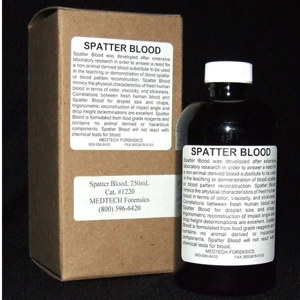 Adorama Spatter Blood for Classroom Instruction, 8oz, Physically Similar 