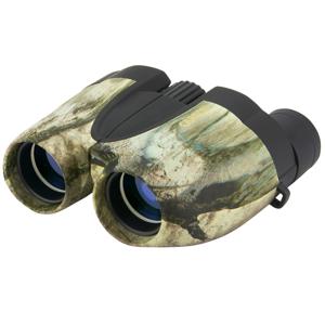  Carson 10x25 Outlaw Weather Resistant Porro Prism Binocular with 5.8 Degree Angle of View, Mossy Oak 