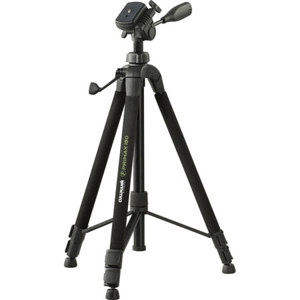  Cullmann Primax 180 Aluminum Tripod with 3-Way Pan Head, Geared Center Column, Quick Release Plate, Max. Height 62", Supports 7 lbs. 