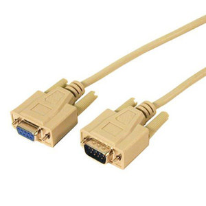  Comprehensive 35' DB9 pin Plug to Jack (wired pin to pin) RS-232 Cable 