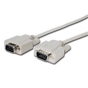  Comprehensive 25' DB9 pin Plug to Plug (wired pin to pin) RS-232 Cable 