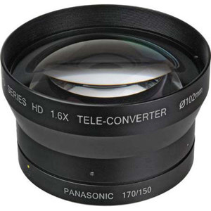  Century Optics 1.6x HD Telephoto Conversion Lens for Panasonic AG-HPX170/AG-HMC150 