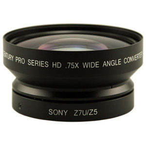  Century Optics .75X Wide Angle Converter For Sony HVR-Z7U,HVR-S270U, HDR-FX1000,HVR-Z5U,HXR-NX5U, HDR-AX2000 Camcorders 