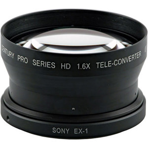  Century Optics 1.6x Tele Converter Lens for Sony PMW-EX1 Mount 