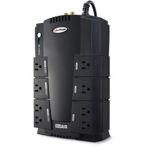 CyberPowerPC CP685AVR AVR Series Computer Battery Backup CP685AVR