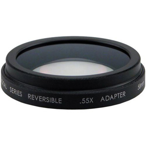  Century Optics .55x Wide Angle Adapter, 58mm Thread for Canon GL-1/GL-2 & Sony TRV900 / PD-100 & Panasonic AGE-Z1U & Other Cameras 