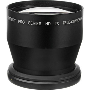  Century Optics Pro Series HD 2X Tele-Converter for the Panasonic DVX100A and DVX100b Video Cameras 