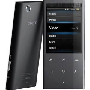 Coby MP768-4G MP3 Video Player, 4GB, Camera / FM, Black: Picture 1 regular