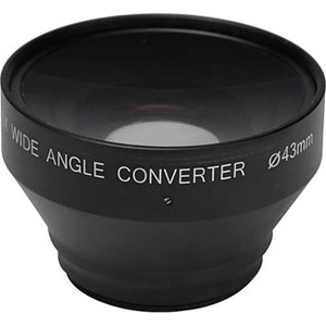  Century Optics .65X Wide Angle HD Converter with 43mm Full Zoom Adapter 