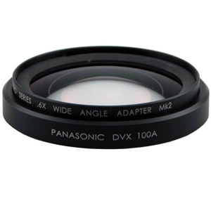  Century Optics .6x Wide Angle Adapter Lens for the Panasonic AG-DVX100 Video Camcorder, Bayonet Mount 