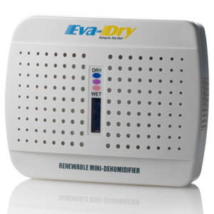  Eva-Dry Mini 333, Renewable Silica Gel Dehumidfier for Small Contained Cabinets. 