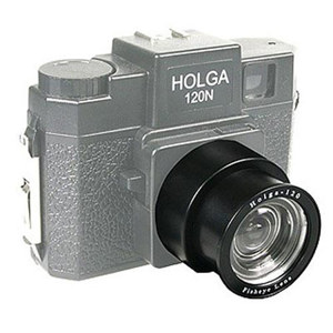  Holga Plastic Auxiliary Fish Eye Lens for  120 Cameras 