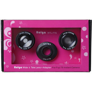  Holga WTL-F7S  and Wide Lens Kit for Fujifilm Instax Mini 7s 