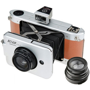 Lomography Belair X 6-12 Jetsetter Medium Format Folding Camera (Metal/Leather): Picture 1 regular