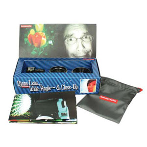  Lomography 55mm Wide Angle Auxiliary Lens with Close Up Adapter for the Diana+ Medium Format Camera 