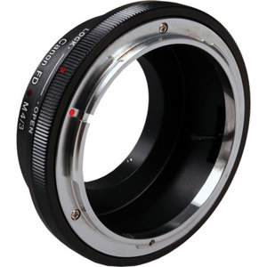  DLC Four Thirds Adapter for Canon FD Lenses 
