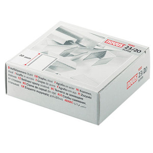 Novus 23/20 Super-premium Heavy Duty Staples, 1000 Pack: Picture 1 regular