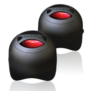 Dbest Duo Bluetooth Rechargeable Mini Speaker Set PS4003BT-RB