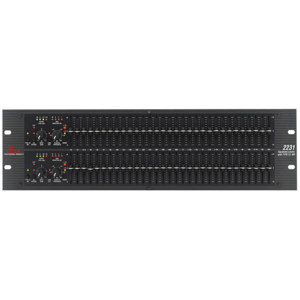 dbx 2231 Dual Channel 31-Band Graphic Equalizer/Limiter 2231