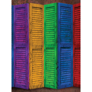  Denny Manufacturing 10x20' Primary Shutters Freedom Cloth Backdrop 