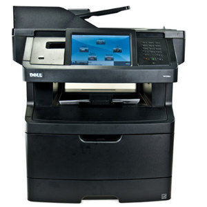 Dell 3335dn Network Multifunction Printer, 40 ppm (Letter), 38 ppm (A4) Print Speed, 600x600dpi - Print, Copy, Scan, Fax 