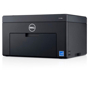  Dell C1660W LED Color Printer, 12ppm/10 ppm Print Speed, 600x600dpi Resolution, 150 Sheet Tray Capacity 