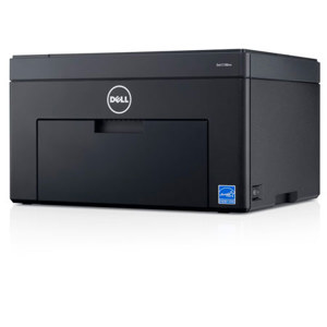  Dell C1760NW Color LED Printer, 15 Mono/12 ppm Color Print Speed, 600 x 600dpi Resolution, 150 Sheet Tray Capacity Wireless and Laser W/ Networking 