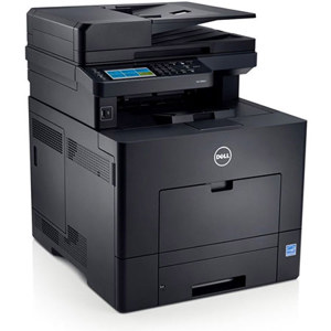  Dell C2665dnf Color Laser Multifunction Printer, 28ppm Black/Color, 600x600 dpi, USB 2.0/Ethernet - Print, Copy, Scan, Fax 