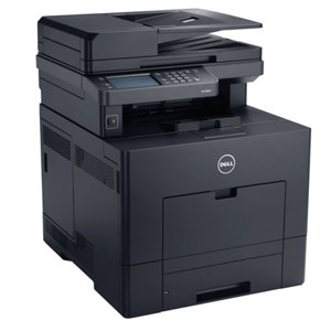  Dell C3765DNF Laser Multifunction Color Printer, 36 ppm Mono/Color Speed, 550-Sheet Tray Capacity, 600x600 dpi Print Resolution - Print/Copy/Scan/Fax 