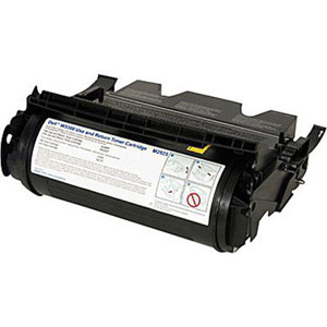  Dell High Yield Laser Toner Cartridge (Use & Return) for W5300n Workgroup Printer, 27,000 Pages Yield, Black 