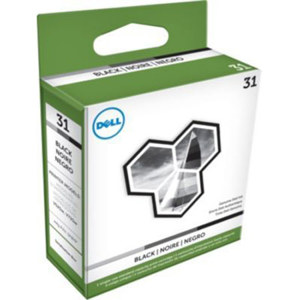  Dell 31 Black Ink Cartridge for V525w and V725w Printers 