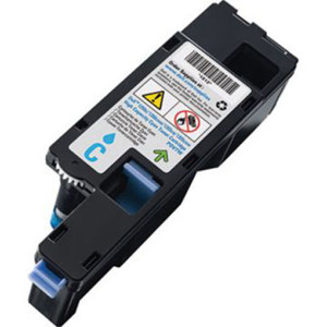  Dell PDVTW Cyan Toner Cartridge, Up to 1400 Pages Duty Cycle 