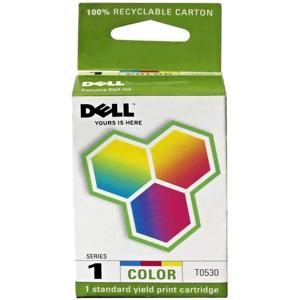  Dell T0530 Color Ink Cartridge for 720 and All In One A920 Printers, Up to 250 Pages Duty Cycle 