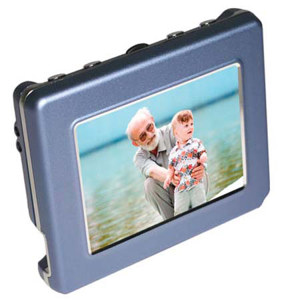 Digital Foci Pocket Album OLED, 2.8in Viewer, Sky Blue: Picture 1 regular