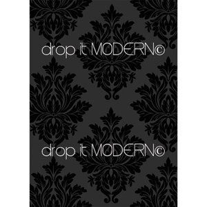 Drop It MODERN 4.5 x 6Ft Back In Black Fabric Backdrop: Picture 1 regular