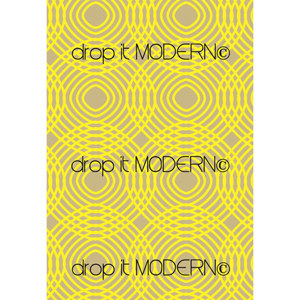 Drop it Modern 4.5 x 9Ft Canary Photo Fabric Backdrop: Picture 1 regular