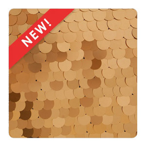 Drop it MODERN 9 Ft x 12 Ft Spangled Gold Sequins: Picture 1 regular