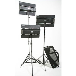  Digital Juice Aura Three-Point Fluorescent Lighting Kit 