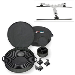  Digital Juice FlexTrac & Wheel System for Orbit Dolly, 300lbs Capacity 