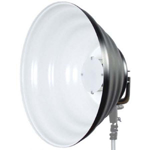  Dynalite 40-Setti, 28" Soft Light Reflector, White Beauty Dish with Diffuser (SR-SE) 