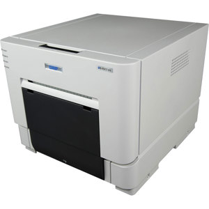  DNP RX1 Compact Professional Photo Booth and Portrait Dye Sublimation Printer, 300dpi Resolution, up to 6x8" Prints 