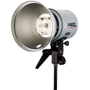  Dynalite Uni400JR AC/DC Powered 400 Watt Second Monolight. 