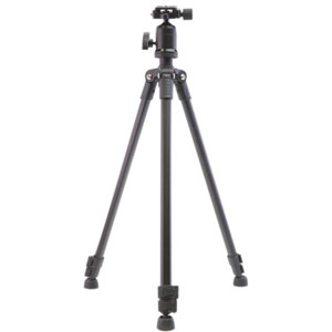  Dolica 57" Professional Tripod with Ball Head, 8 lbs Max Load Capacity, 3 Leg Sections 